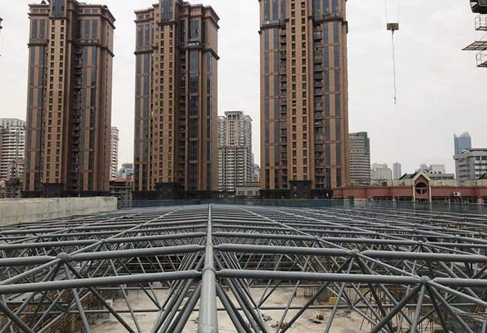 温州螺栓球网架结构